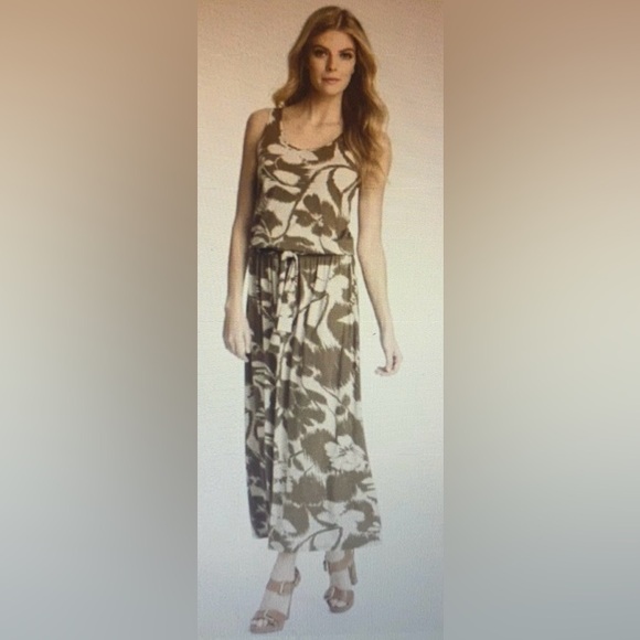 Michael by Michael Kors Hot Pink Maxi with waist tie, NWT, sz 2X - Picture 6 of 8